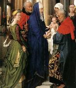 WEYDEN, Rogier van der St Columba Altarpiece Germany oil painting artist